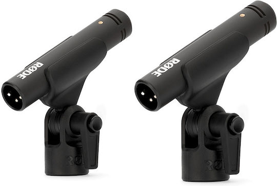 Rode M5-MP Σετ Πυκνωτικό Μικρόφωνο XLR Shock Mounted για Studio