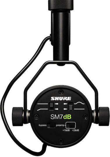 Shure SM7dB Δυναμικό Microfon XLR Montat pe amortizoare pentru