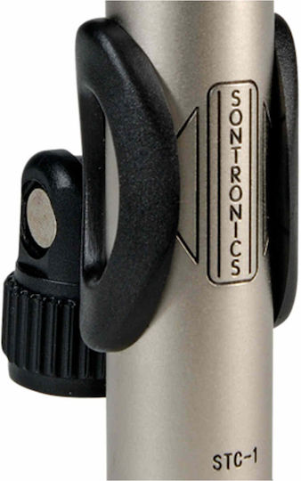 Sontronics STC 1 Kondensator (Kleine Membran) Mikrofon Stoßmontiert für Studio in Silver Farbe