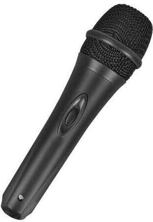 Sonic Gear M2 Δυναμικό Микрофон Ръчно изработено за Вокали в Черен Цвят