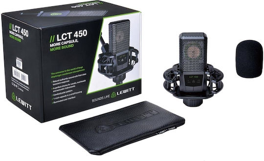 Lewitt LCT450 Microfon Condensator Montat pe amortizoare pentru Vocale
