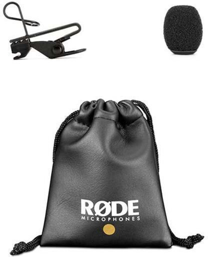 Rode RodeLink Lav Кондензатор (Малка диафрагма) Микрофон 3.5mm Πέτου, Clip On за Вокали в Черен Цвят