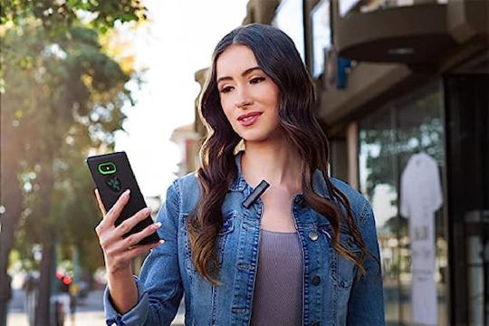 Razer Seiren BΤ Wireless Microphone Πέτου, Clip On for Vocals