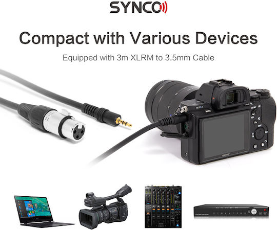 Synco MIC-E10 Δυναμικό Mikrofon Handgerät, Tischgerät Journalistisch