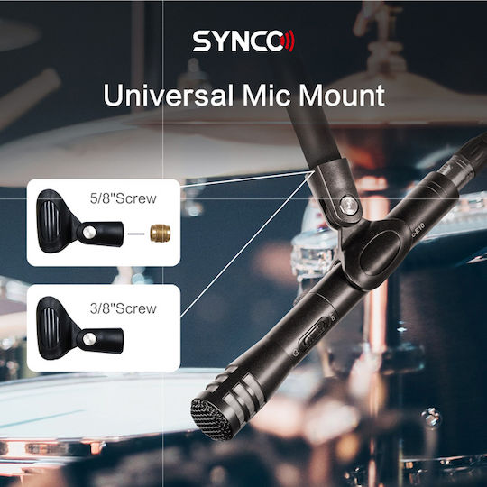 Synco MIC-E10 Δυναμικό Mikrofon Handgerät, Tischgerät Journalistisch
