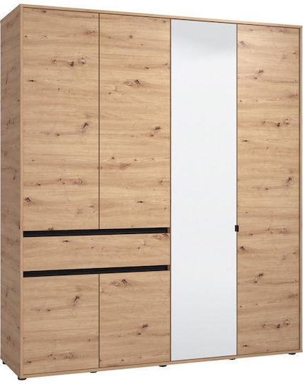 Corbett Ντουλάπα με Καθρέπτη 183x55x211cm Corbett Ντουλάπα με Καθρέπτη 183x55x211cm