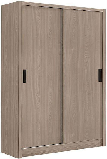 Doppeltür Kleiderschrank Schieben Vanity Sonoma Oak 60x60x160cm