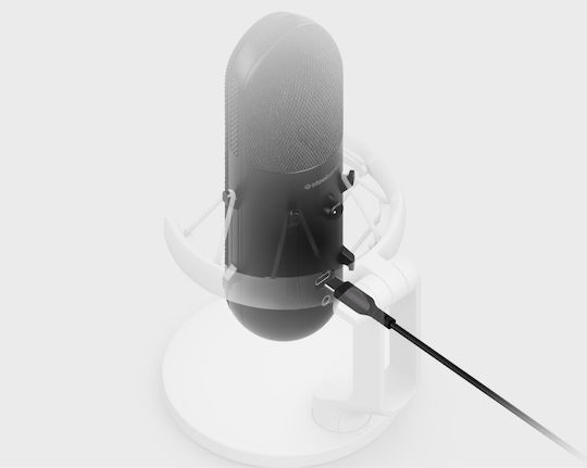 SteelSeries ALIAS Πυκνωτικό Μικρόφωνο με USB Type-C Επιτραπέζιο