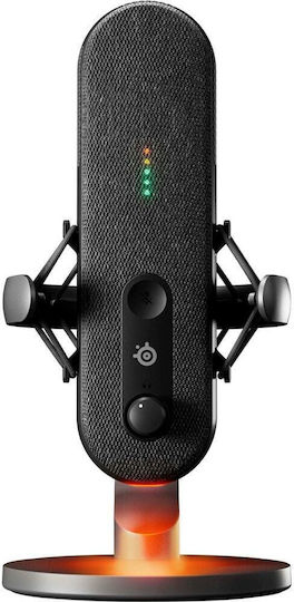 SteelSeries ALIAS Πυκνωτικό Μικρόφωνο με USB Type-C Επιτραπέζιο