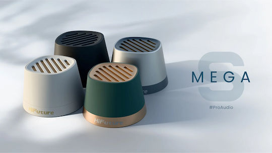 HiFuture Mega S Bluetooth Колона 5W с Живот на Батерията до 10 Часа Зелена