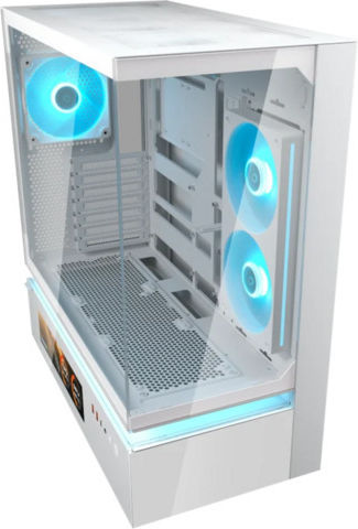 Cougar CFV235 Vision Gaming Midi Tower Κουτί Υπολογιστή με RGB Φωτισμό Λευκό