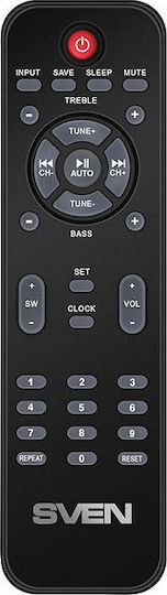 Sven Sistem audio 2.1 MS-2050 SV-013233 55W cu Media digitale Player și Bluetooth Negru