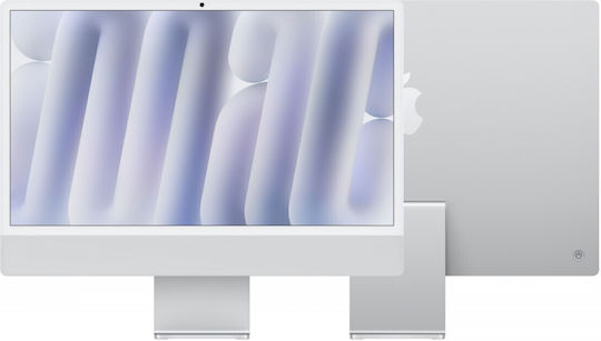 Apple IMac 24" 2024 (M4-8-Core/16GB/256GB SSD/8-Core GPU/macOS) Silver International English