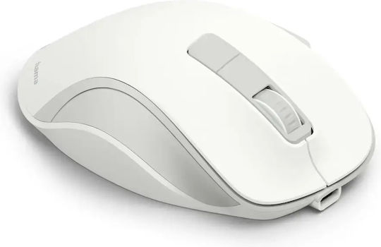 HAMA WM-500 Ασύρματο Εργονομικό Ποντίκι Λευκό