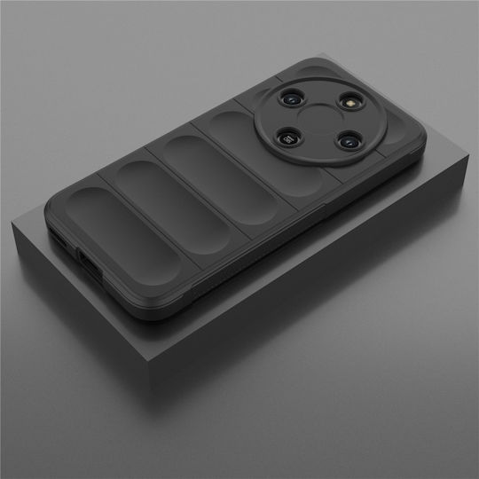 Back Cover Din Silicon Negru (Honor Magic8 Lite, SKYDDAR INNOVATION)
