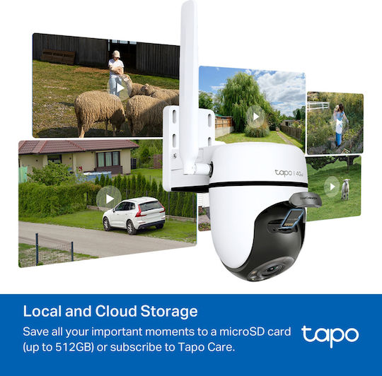 TP-LINK TAPO C501GW v2 IP Surveillance Camera 4G Full HD 1080p Waterproof with Two-Way Communication