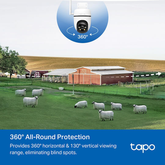TP-LINK TAPO C501GW v2 IP Surveillance Camera 4G Full HD 1080p Waterproof with Two-Way Communication