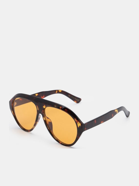 Luigi Yellow Sunglasses With Frame Luigi Yellow Sunglasses With Frame