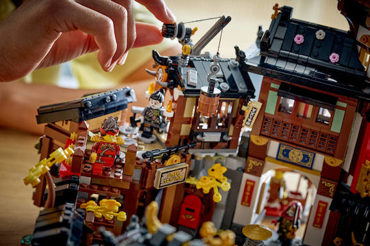 LEGO Ninjago The Old Town 15th Anniversary for 14+ Years 4851 Pieces