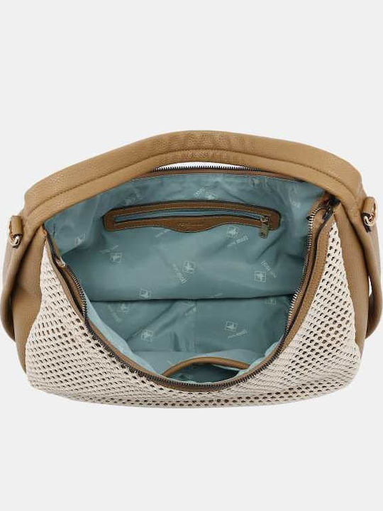 Straw Women's Shoulder Bag Beige