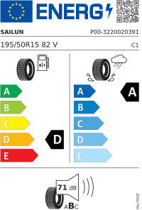 Sailun 195/50R15 82V Summer Car Tyre