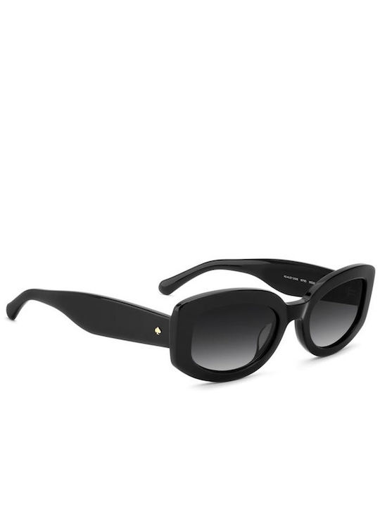 Kate Spade Ochelari De Soare Unisex Cu Ramă Neagră Din Plastic Și Lentile Degrade Negre KS-AILEY-2/G/S-807