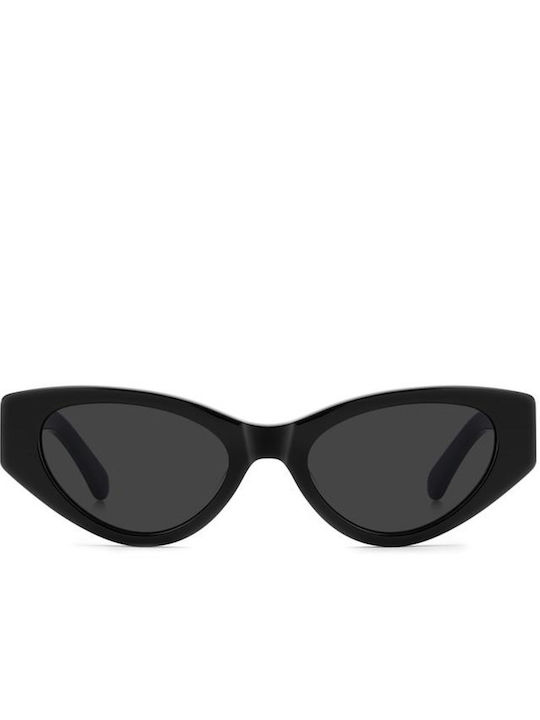 Kate Spade Ochelari De Soare Unisex Cu Ramă Neagră Din Plastic Și Lentile Negre KS-BRIA-2/G/S-807