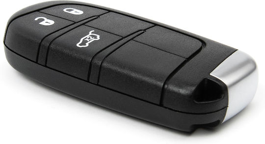 Калъф за Автомобилен Ключ с Острие с 3 Бутона за Chrysler / Fiat / Dodge / Jeep