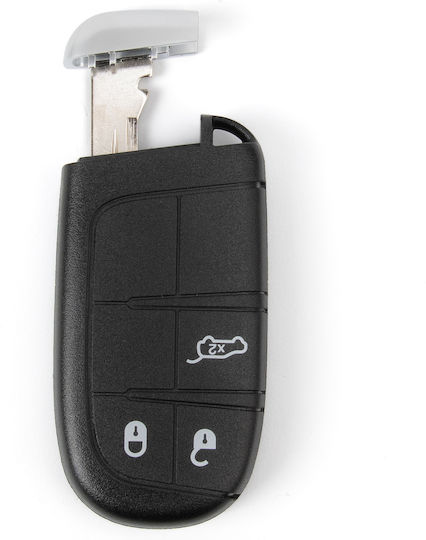 Калъф за Автомобилен Ключ с Острие с 3 Бутона за Chrysler / Fiat / Dodge / Jeep
