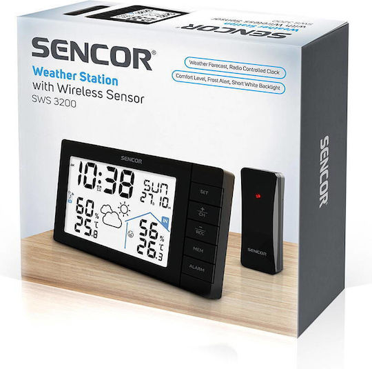 Sencor SWS 3200 Stație Meteo Fără Fir Digitală de Masă