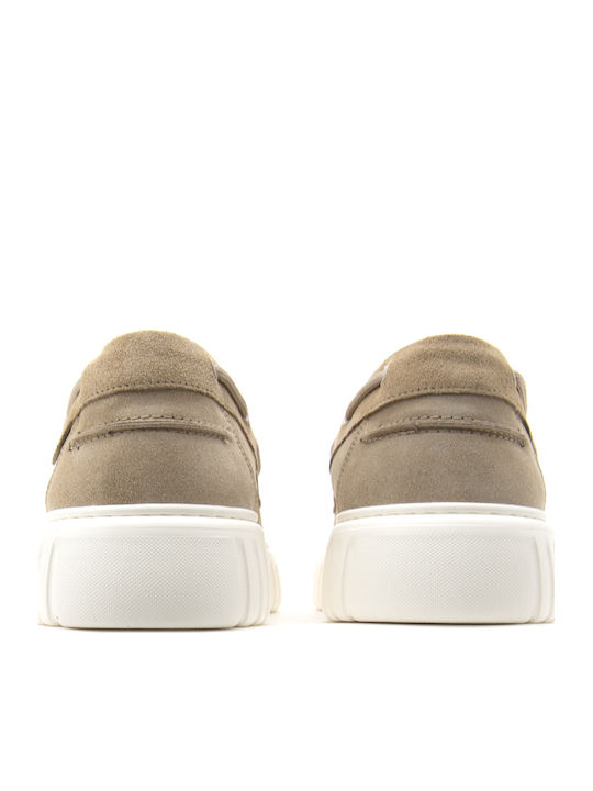 Men's Loafers in Beige Colour