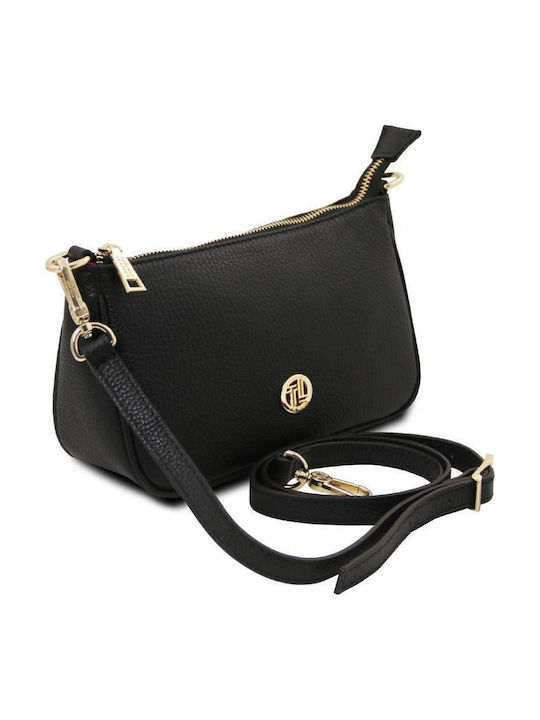 Leather Women's Envelope Black