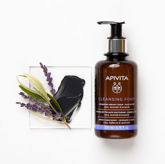 Apivita Cleansing Foam Face & Eyes 200ml