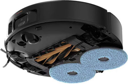 Mova Mobius 60 Robot Vacuum Cleaner with Laser Mapping & 30000Pa Suction Power Black