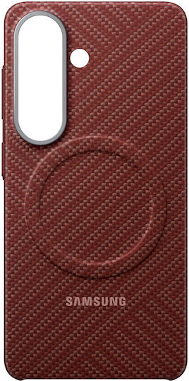 Samsung Задна Корица Carbon Magnet 0.8mm Червена (Galaxy S26)