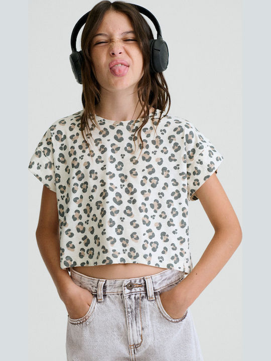 Kinderhemd Kurzarm Beige