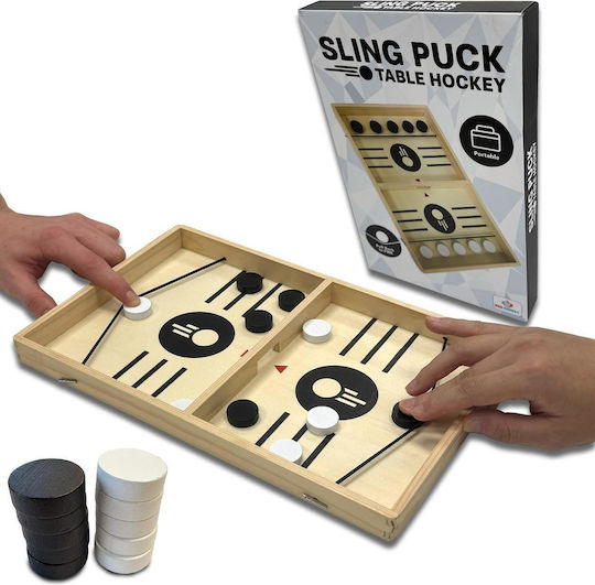 Board Game Sling Puck 5+ Years Old Mad Monkey