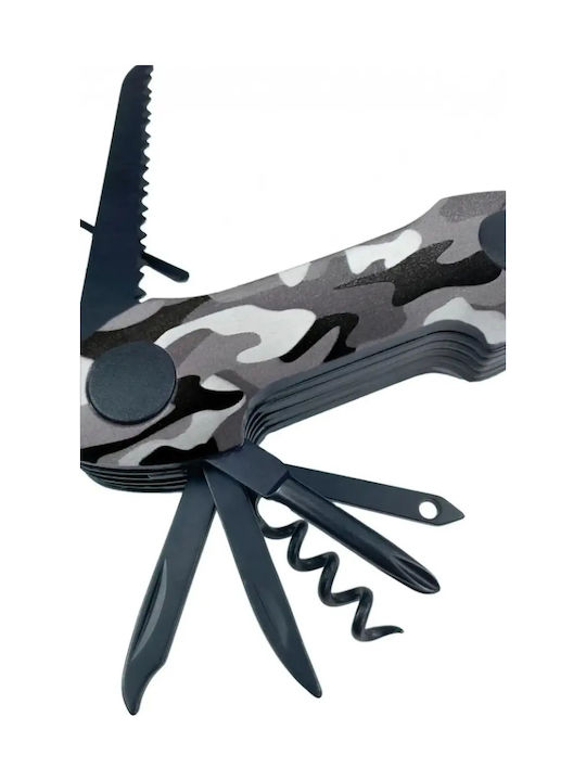 Munkees Pocket Knife Camou Grey 2579-grey