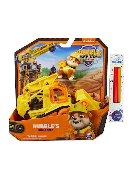 Paw Patrol Rubble & Crew Rubble's Bulldozer Spin Master