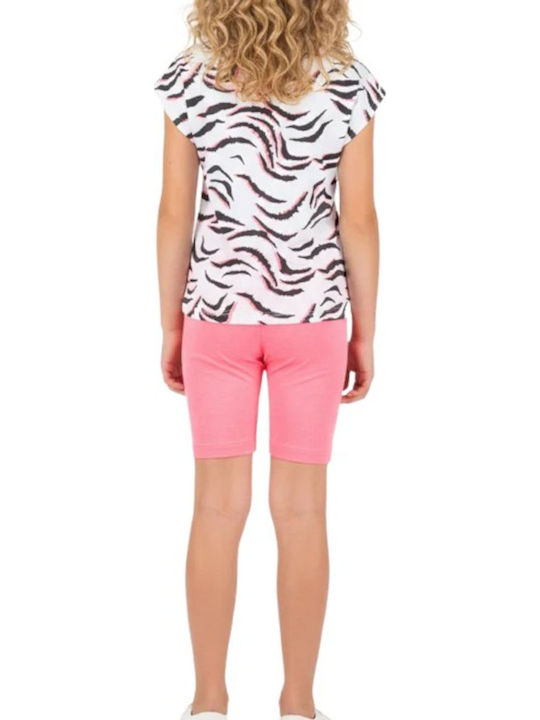 Joyce Kinderbekleidungsset mit Leggings Weiß 2 Stück Joyce Kinderbekleidungsset mit Leggings Weiß 2 Stück