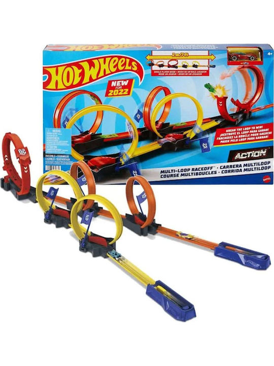 Easter Candle with Toy Loop Hot Wheels