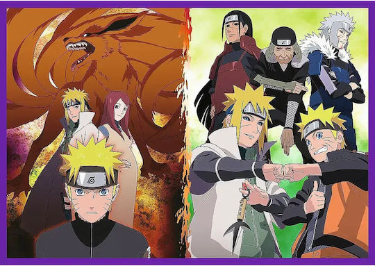 Trefl Puzzle Naruto Shippuden Adventures Naruto Uzumaki 4x250 Pieces 13339