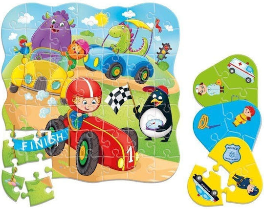 Παιδικό Puzzle Μαγικό Δάσος για 3+ Ετών 49pcs Roter Kafer