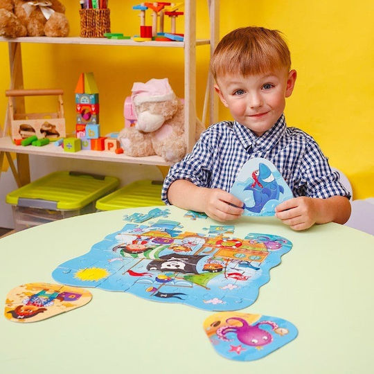 Παιδικό Puzzle Μαγικό Δάσος για 3+ Ετών 49pcs Roter Kafer