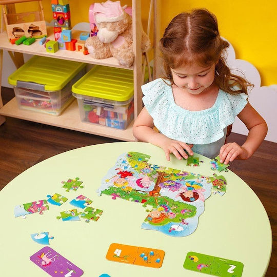 Παιδικό Puzzle Μαγικό Δάσος για 3+ Ετών 49pcs Roter Kafer