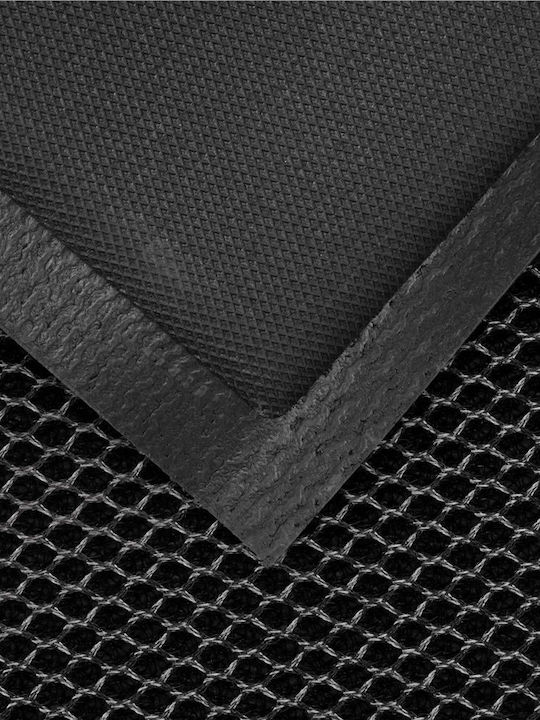 Non-Slip Black Doormat 90x60cm