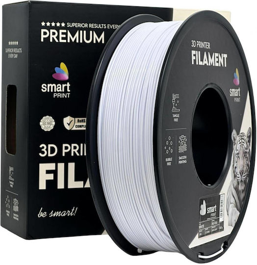 Smart Print Smart Print 3D принтер филамент 1кг HS-PLA Бял