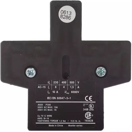 Eaton Switch Contactor Electrical Panel 208281