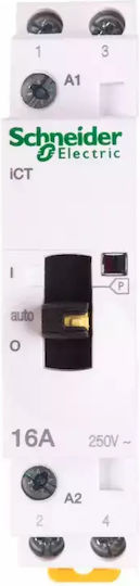 Schneider Electric Acti 9 iCT Relee de Fază Putere 16A Bipolar cu Tensiune 240V
