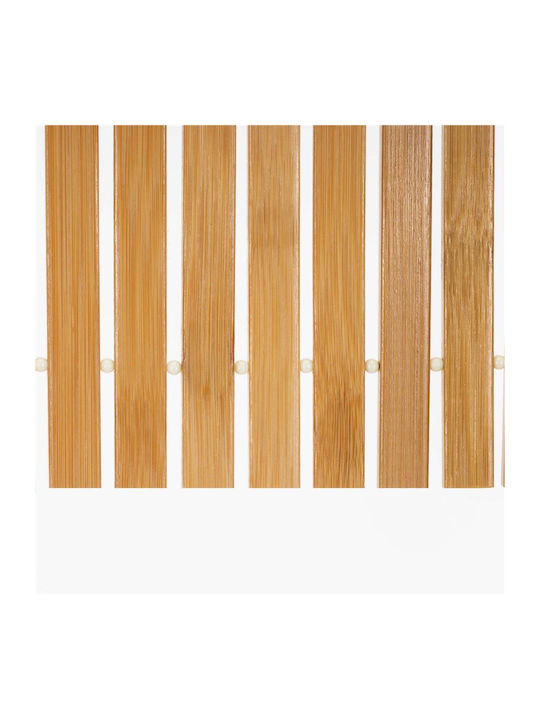 Rutschfestes Badematte Hölzernes Natural Brown 50x80cm